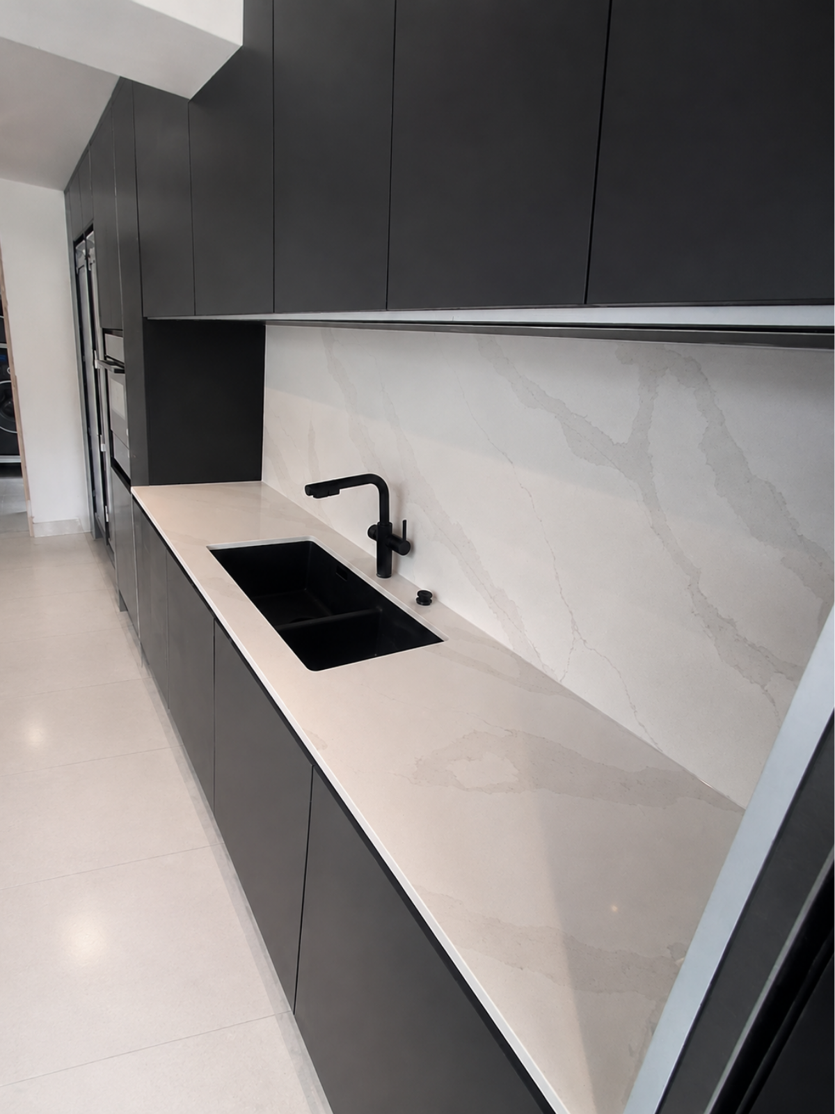 Calacatta golden project in Notting Hill