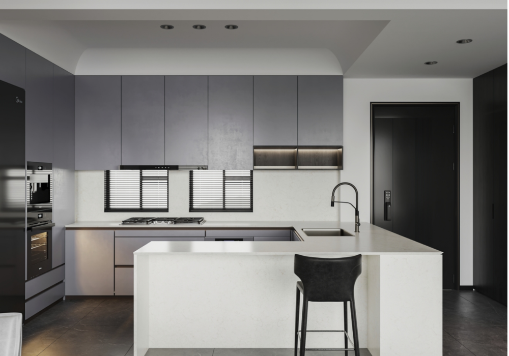 Carrara Gold Quartz Worktop