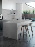Concrete Oyster Quartz Worktop