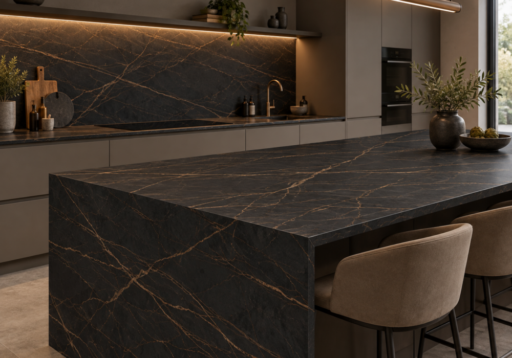 Dark Porcelin Worktop