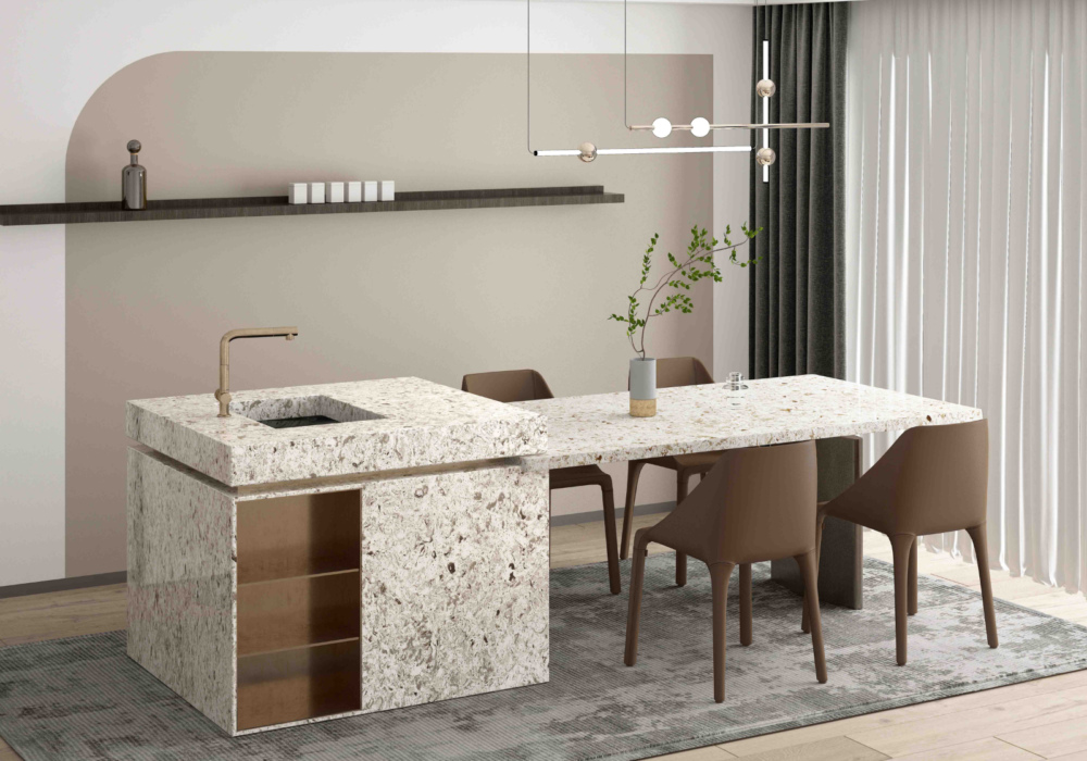Lavender Quartz Worktop