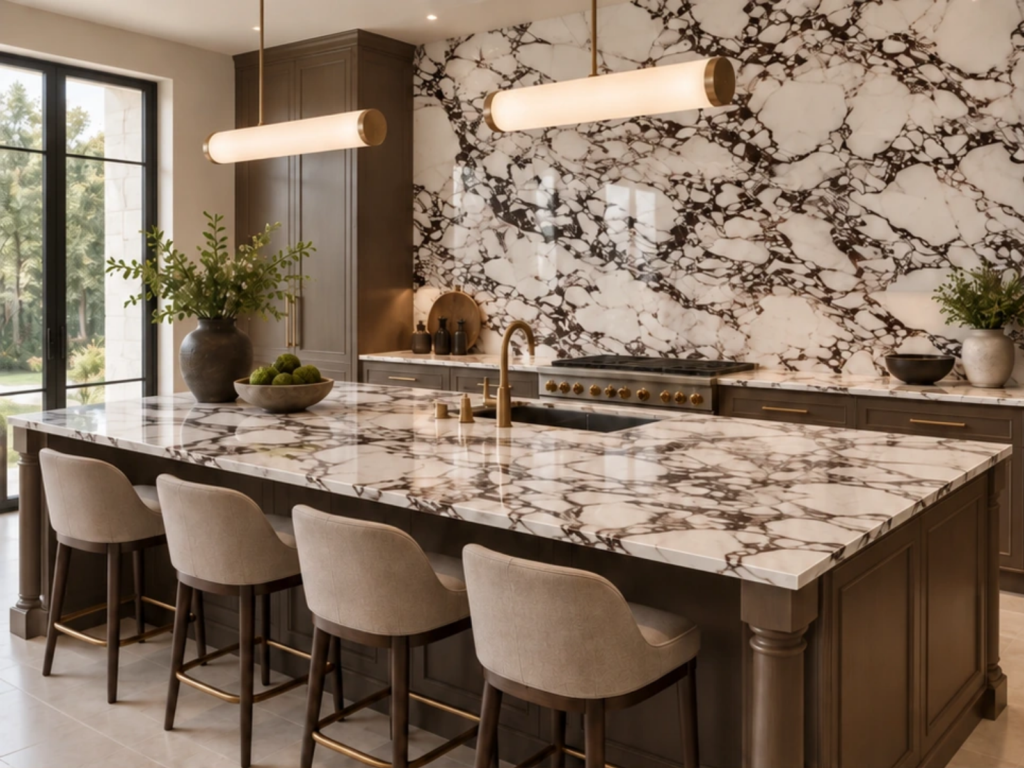 Quartz Kitchen Worktop In London Viola Porcelain Worktop