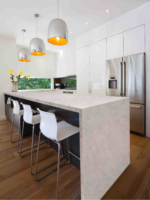 White Eclypse Quartz Worktop
